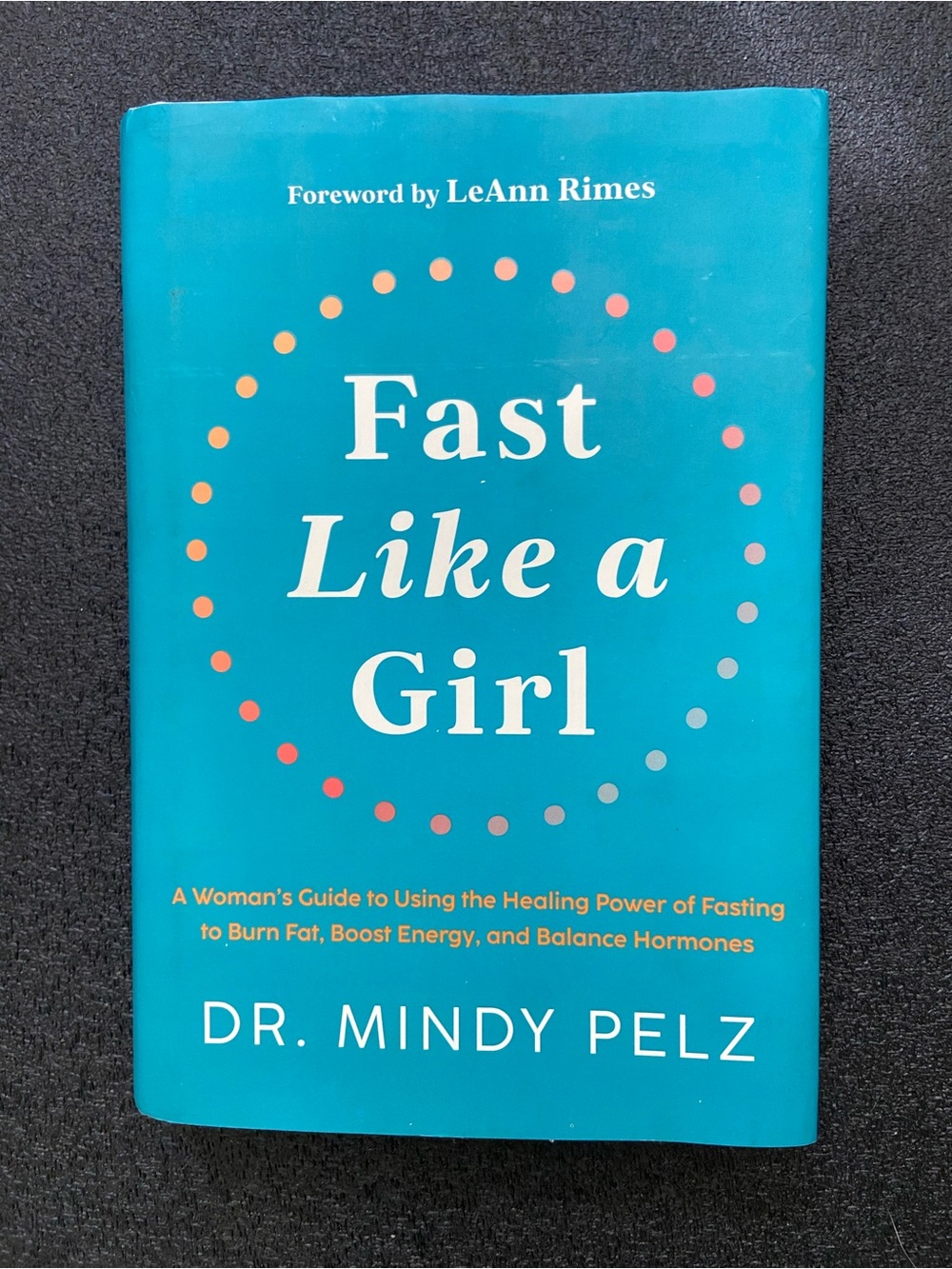 Fast Like a Girl by Dr. Mindy Pelz & LeeAnn Rhimes- Teal Hardcover